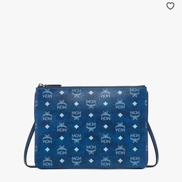 Aren Crossbody Pouch In Visetos pristine condition - Picture 11 of 12